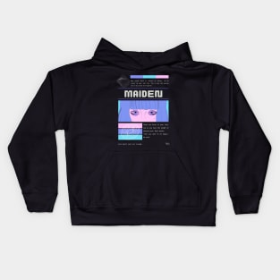 Maiden - Cyberpunk Bad Translation Kids Hoodie